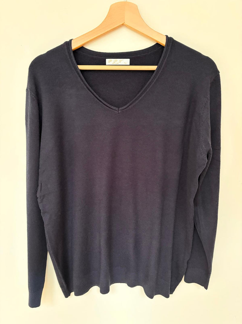 Strati V Neck Jumper