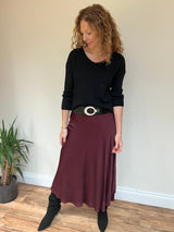 Conti Satin Skirt