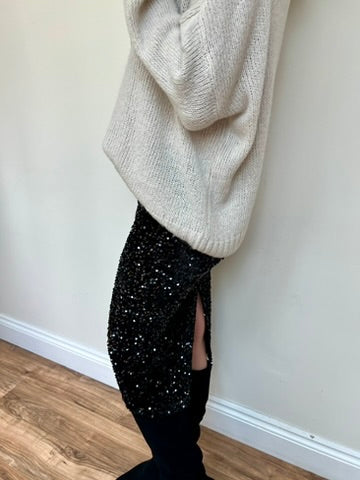 Conti Sequins Skirt