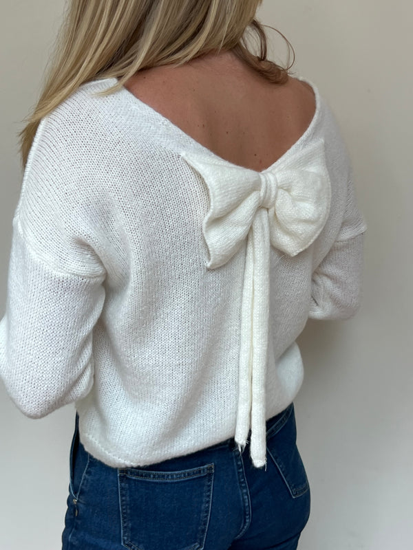 Bow Kintted Jumper