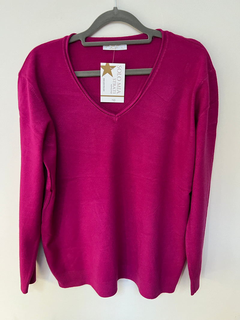 Strati V Neck Jumper