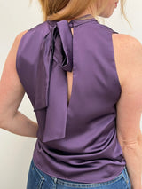 Conti Satin Bow Top