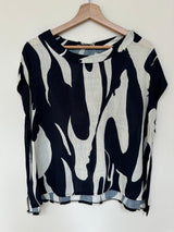 Conti Print Blouse