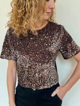 Conti Sequins Top