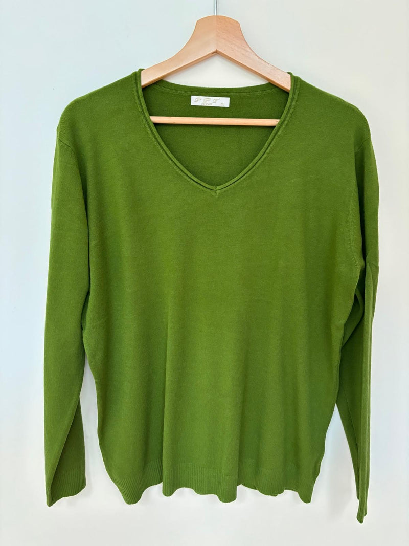 Strati V Neck Jumper