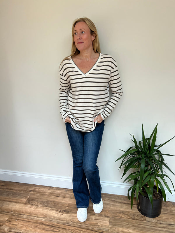 Strati Striped Top