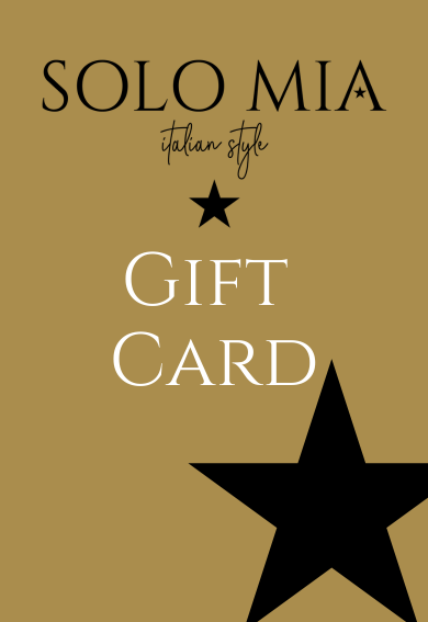 Solo Mia Gift Card